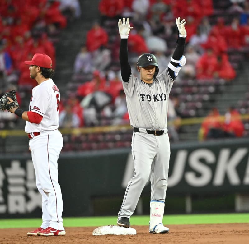 【巨人】岸田行倫「一打席一打席を必死にいこうと」　先制適時二塁打がノーゲームで幻に…