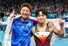 【体操】岡慎之助が金メダルで日本勢４連覇！　「練習の成果がつながってうれしい」