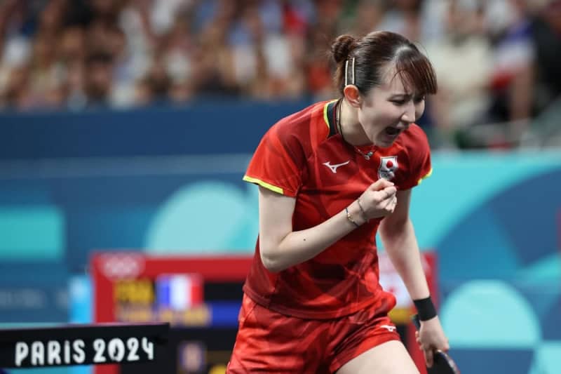 【卓球】女子単・早田ひなが銅メダル　左腕の痛み乗り越え韓国選手撃破「後悔のないように」