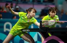 【卓球】悲願の金メダルへ　女子団体で日本がポーランドに快勝で８強　ダブルスは早田、平野組