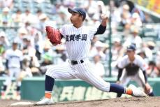 【甲子園】開幕試合は滋賀学園が初戦突破　左腕・高橋侠聖「天国のお母さんに報告したい」