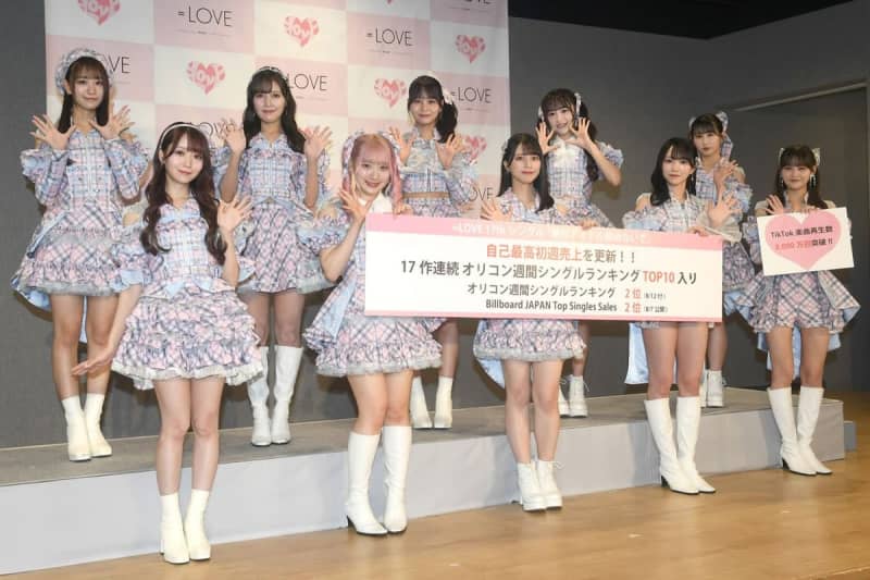 ＝ＬＯＶＥ１７枚目シングル『絶対アイドル辞めないで』が絶好調　ファンにも要望「絶対オタク辞めないで！」