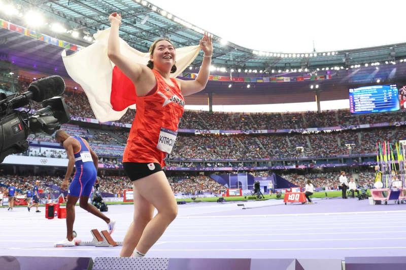 【陸上】北口榛花 女子やり投げで日本勢初の金メダル！　１投目 65・80mの一発で決めた