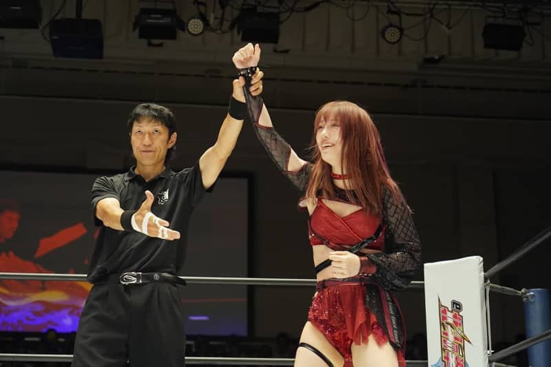 【スターダム】鹿島沙希　羽南をわずか２０秒で仕留め初白星「まさに死闘でしたね」