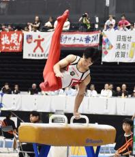 【体操】パリ３冠・岡慎之助　凱旋試合で新技に挑んだ狙い「今のＥスコアだと勝負はできない」