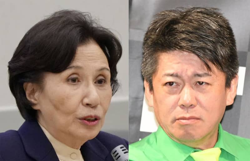 堀江貴文氏　総裁選言いたい放題の田中真紀子氏は「ロートル」「亀井静香さんの方がマシ」