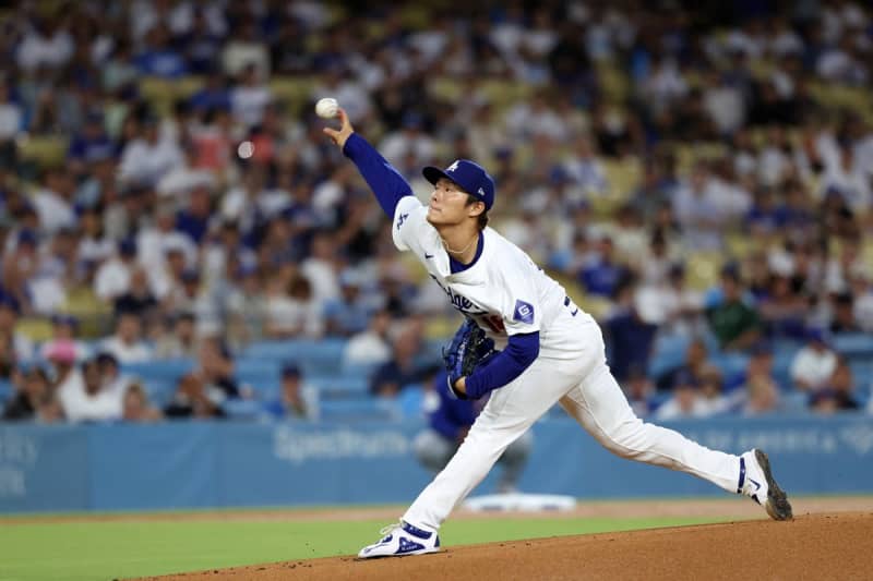 【ＭＬＢ】山本由伸　８７日ぶり復帰登板は４回１失点８奪三振の好投　鈴木誠也を２打席連続三振