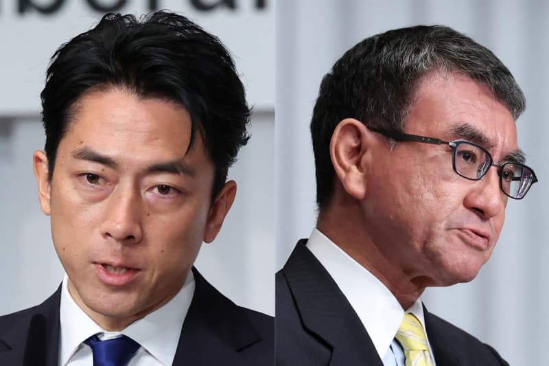 小泉進次郎氏＆河野太郎氏　選択的夫婦別姓の議論「党議拘束外す」…茂木敏充氏は河童トーク