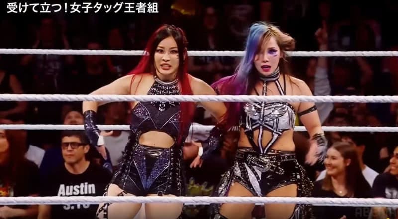 【ＷＷＥ】「ダメージＣＴＲＬ」イヨ＆カイリの女子タッグ王座挑戦が正式決定