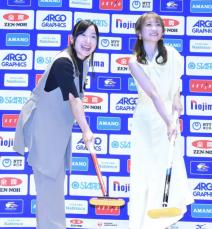 【カーリング】元乃木坂・秋元真夏がサポーター就任　藤沢五月も〝影響力〟にビックリ