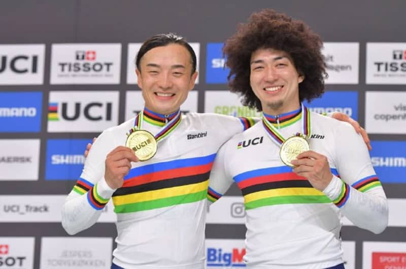 【自転車競技】世界選手権で競輪選手の山崎賢人と窪木一茂が優勝！　アルカンシェル獲得！