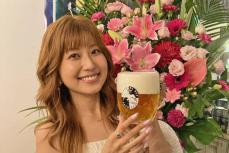 〝日本一ビールを美味しそうに飲む女優〟天野麻菜　乾杯動画4000日を達成「驚きですね」