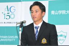 【ドラフト】広島１位・佐々木泰の理想は鈴木誠也「日本代表する打者になれるように」