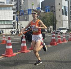 【全日本大学女子駅伝】不破聖衣来が５区で意地の走りを披露　３０分２１秒で駆け抜ける