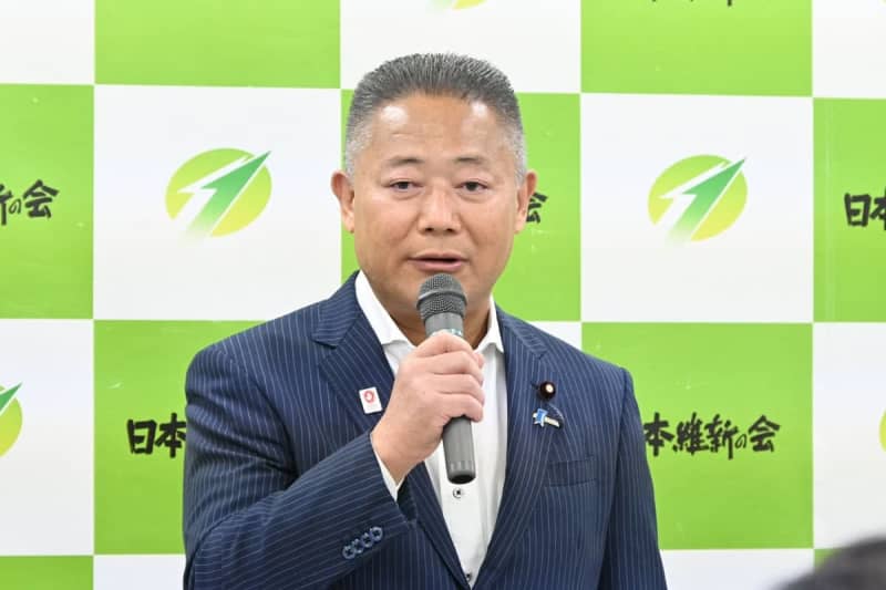 辞任論噴出の維新・馬場伸幸代表　代表戦に「できるだけ早くやった方がいい」