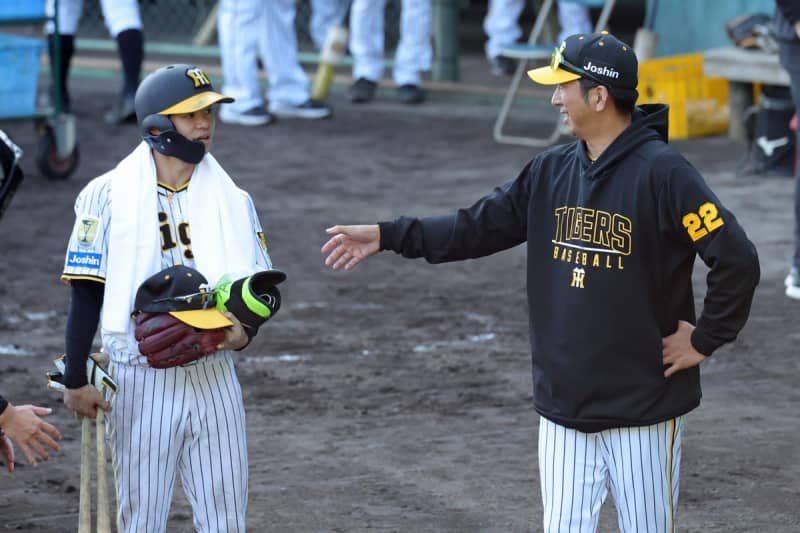 【阪神】藤川監督　紅白戦での中野＆佐藤輝の動きに満足「しっかり結果が出ている」