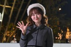 本田望結　大阪駅前のスケートリンクで初滑り「フィギュアは身近だと伝えたい」