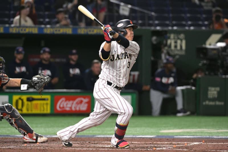 【プレミア１２】坂倉将吾が同点適時打「一発で仕留められてよかった」