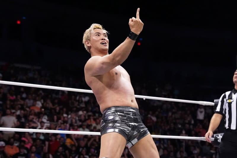 【ＡＥＷ】オカダ・カズチカ　コンチネンタルＣ２戦目でマーク・ブリスコ下し初白星