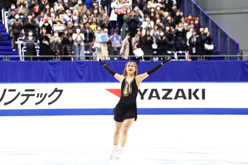 【フィギュア】坂本花織が史上９人目の４連覇　アクシデント乗り越え世界選手権代表に決定