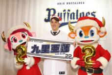 【オリックス】九里亜蓮　２００イニングに照準「しっかりとした目標としてやっていきたい」