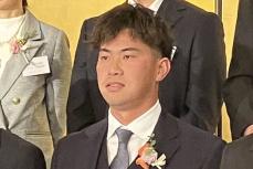 【阪神】桐敷拓馬が関西スポーツ賞特別賞受賞　高飛び込みの玉井陸斗に「お疲れさまでした」