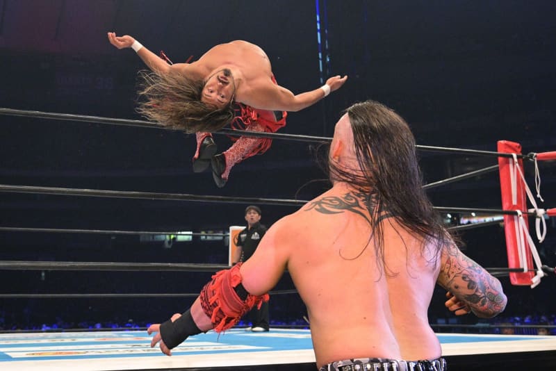 【新日本】辻陽太　デビッド・フィンレー撃破でGLOBAL戴冠「IWGP、取ってやったぞ」