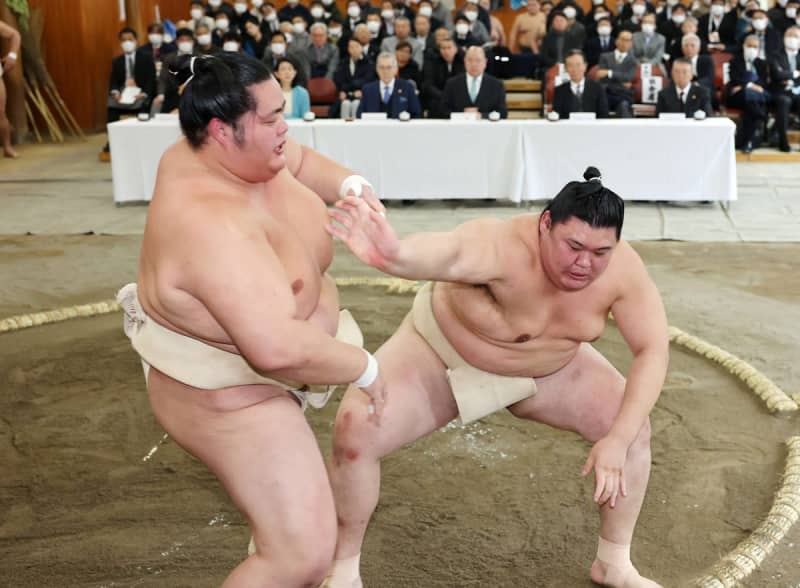 【初場所】稽古総見で大の里は９勝９敗　復興続く故郷の石川へ「自分の相撲で明るい話題を届けたい」