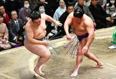 【初場所】尊富士　通算100勝＆１敗キープも冷静「意識していたら勝てない」