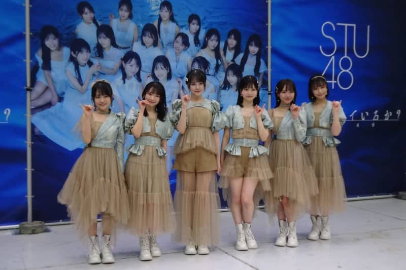 ＳＴＵ４８が川崎で新曲イベント　初センターの曽川咲葵が笑顔「幸せな気持ちでいっぱい」