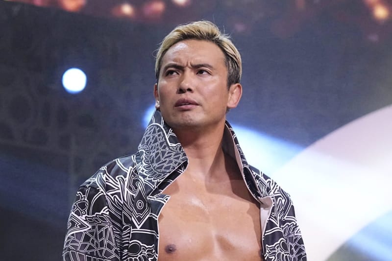 【ＡＥＷ】オカダ・カズチカ　バディ・マシューズの挑戦表明を一蹴も…　〝Ｂワード〟に過敏反応で遺恨勃発