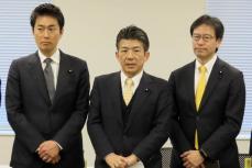 野党７党の政策責任者が会談　立憲・重徳政調会長「学校給食の無償化や介護職員の処遇向上に取り組みたい」