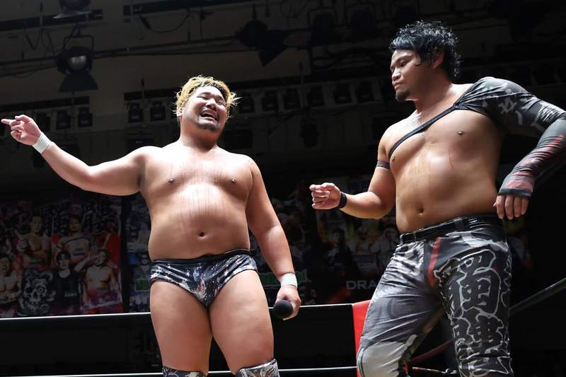 ドラゴンゲート】加藤良輝＆ISHINがツインゲートV2 エル・シエロ