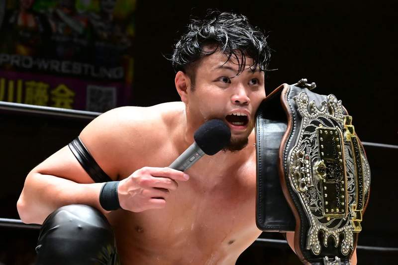 ドラゴンゲート　加藤良輝選手　19点まとめ売り ドラゴンゲート】加藤良輝 Kzy粉砕でドリームゲート王座初戴冠