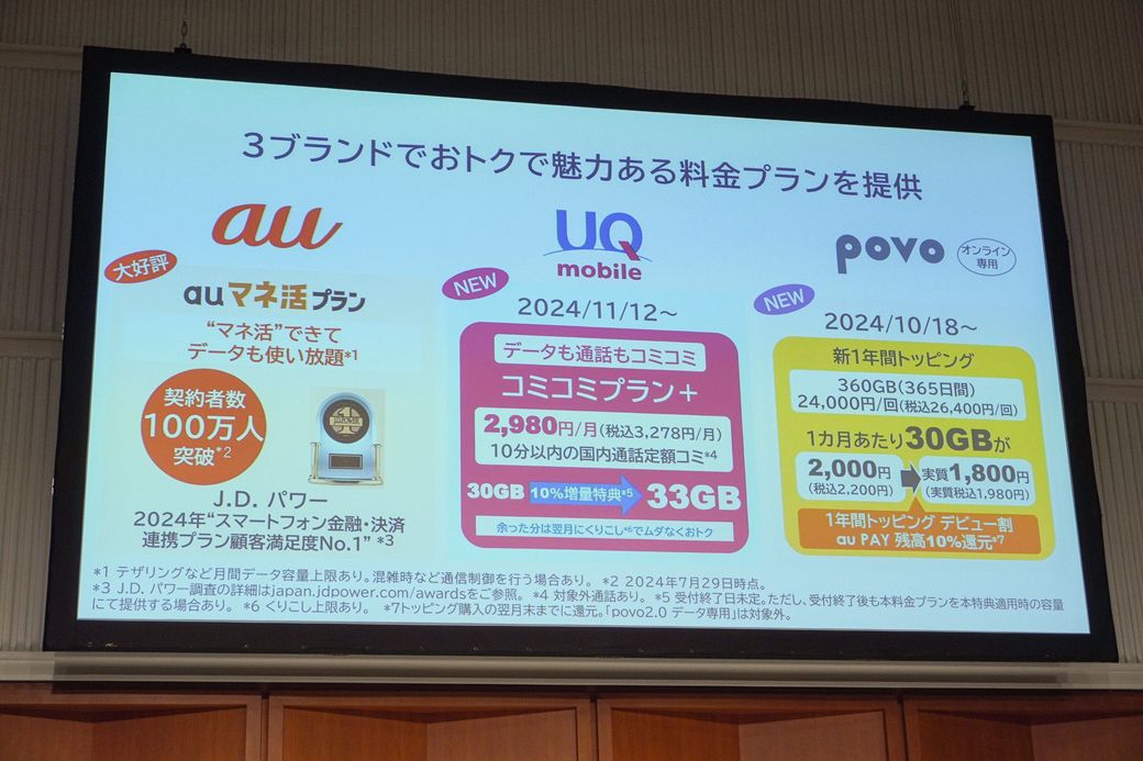 携帯3社､"ギガ拡大"アピールで価格競争の新局面 月額3000円前後で通信容量｢30GB｣が競争軸に