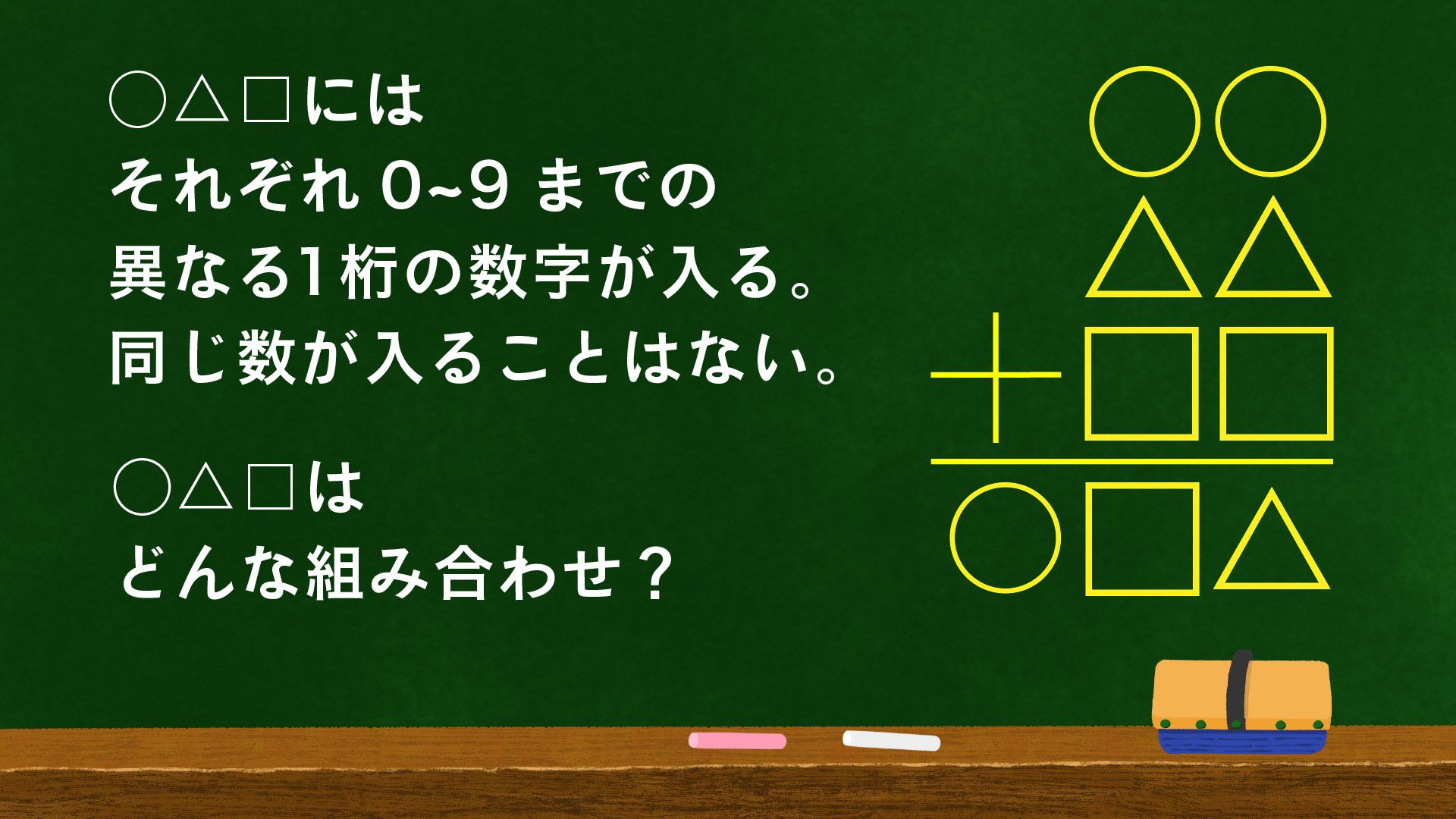 ｢仮説と検証｣うまい人なら一瞬で解く算数クイズ ｢複数の可能性を並べ､1つずつ潰していく｣思考