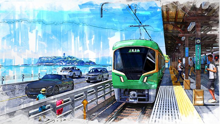 江ノ電｢20年ぶり｣新車で気になる従来車の今後｜Infoseekニュース