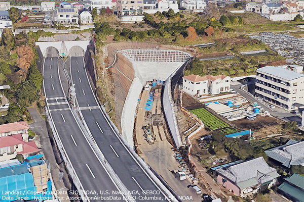 観光客もゲンナリ「小田原の渋滞」が変わる？ 新幹線駅直結 高速道路下から“まるでワープ”な新トンネル 開通近づく