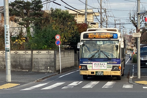 秋らしい1枚にSNS沸騰 「すごい生命力」 バス車両から生えていたものとは