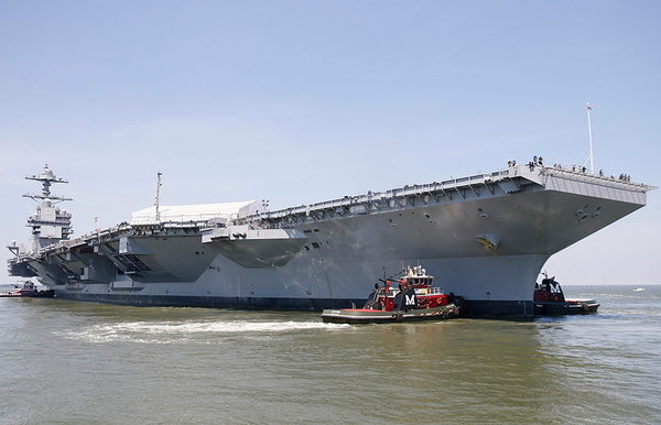 米海軍の新造空母や潜水艦「一部溶接に欠陥の可能性！」この件の背後にある深刻な問題とは？