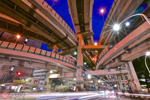 珍しい「高速道路に信号機!?」撤去へ 首都高「箱崎ロータリー」 12月で見納め