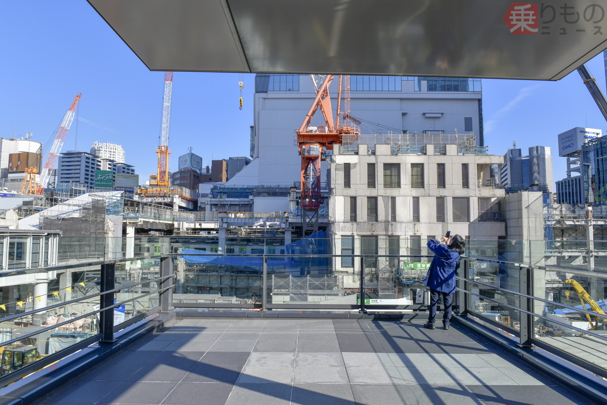 渋谷駅「山手線ホームが丸見え！」 駅ビル解体で今だけの光景 これからどうなるの？