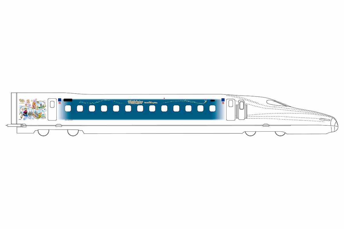 東海道新幹線に初の「特別塗装編成」！ 「Wonderful Dreams Shinkansen」が期間限定運行 メロディーも変化