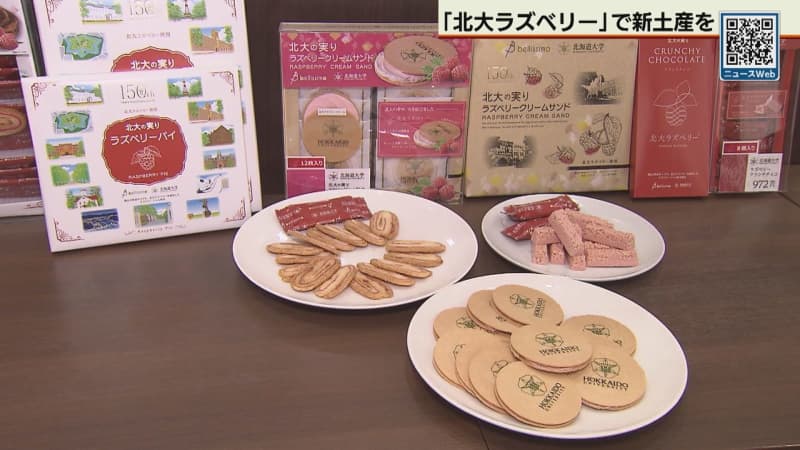 研究の成果を新たな土産品に！「北大ラズベリー」使用の焼き菓子販売へ