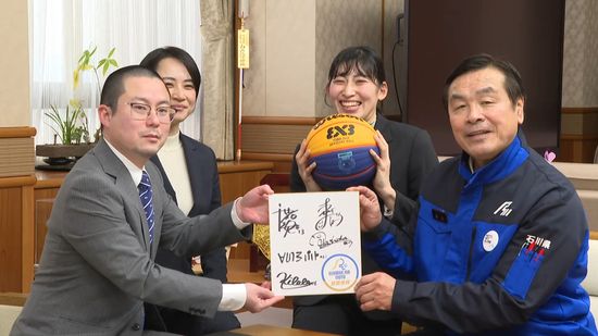 輪島で発足の3人制バスケチーム　プロリーグ参入が内定　“能登に勇気を届けたい”