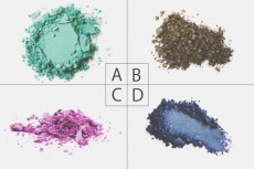 【心理テスト】4色のアイシャドー、似合う色でわかる、あなたの魅力とその活かし方
