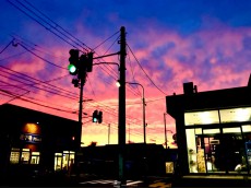 
北海道〜近畿の広範囲で鮮やかな夕焼けに
        