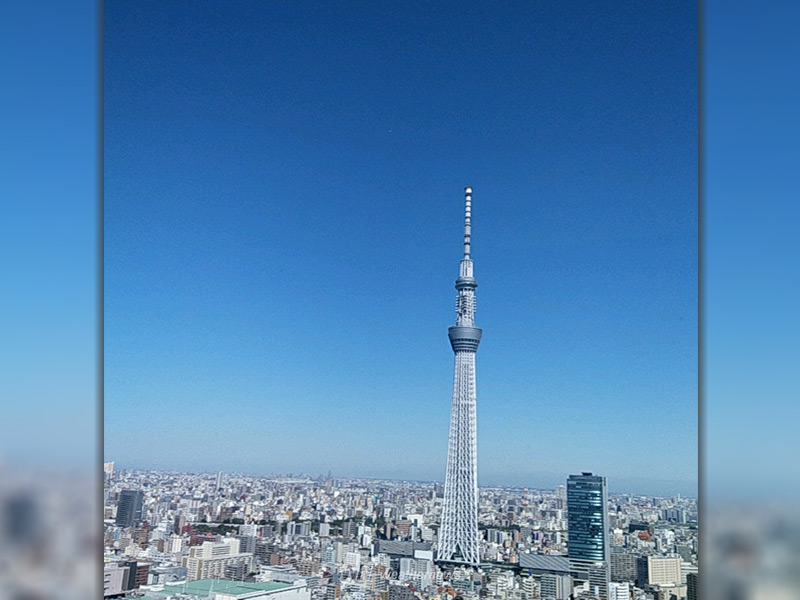 
秋の乾いた空気で視界良好　今日2日(月)は東京都内から富士山も
        