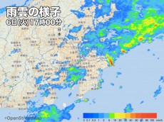 
関東の広い範囲でまとまった雨　東京は約1か月ぶりの雨量に
        