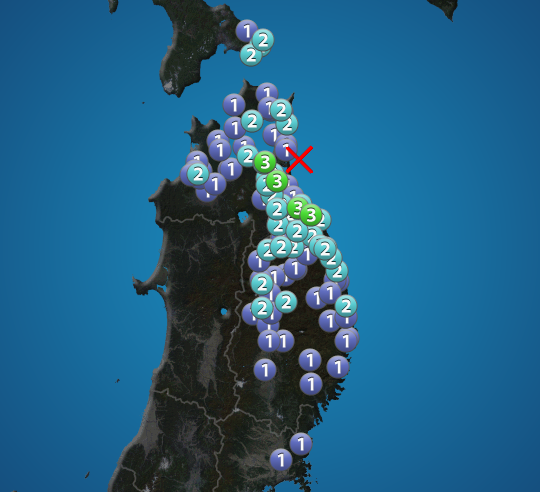 
青森県で震度3の地震発生
        